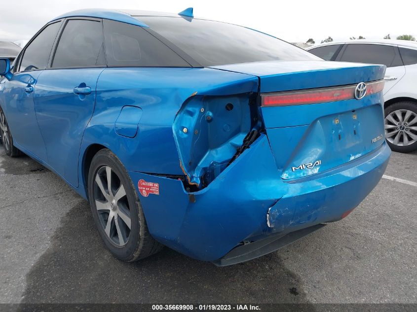2017 TOYOTA MIRAI JTDBVRBDXHA001760