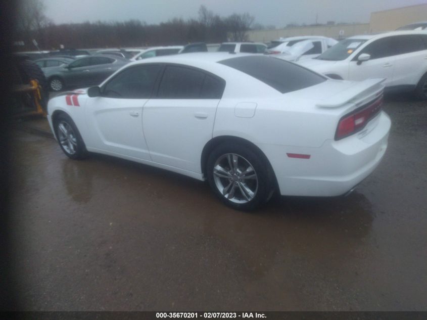 VIN 2C3CDXJG0DH584671 2013 DODGE CHARGER no.3