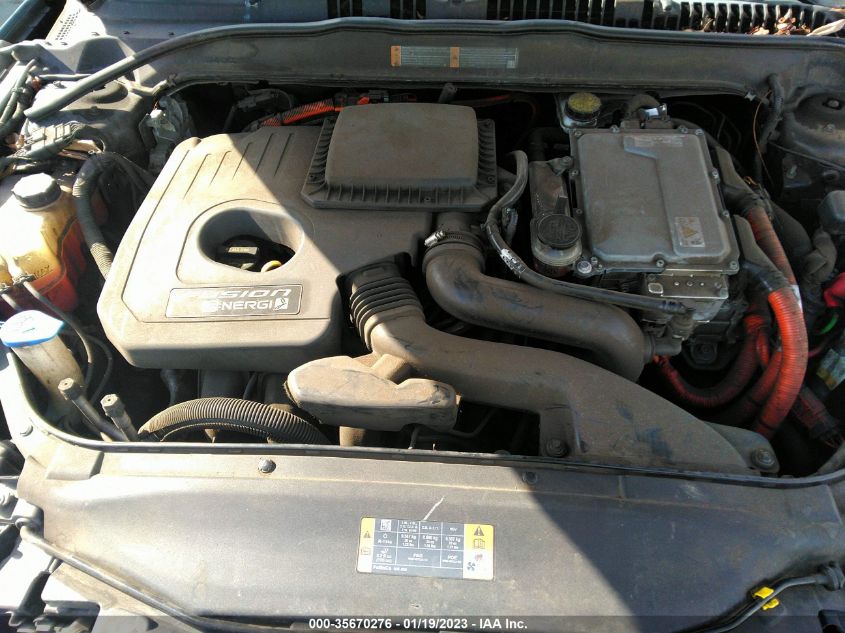 2013 FORD FUSION ENERGI SE LUXURY - 3FA6P0PU2DR242377