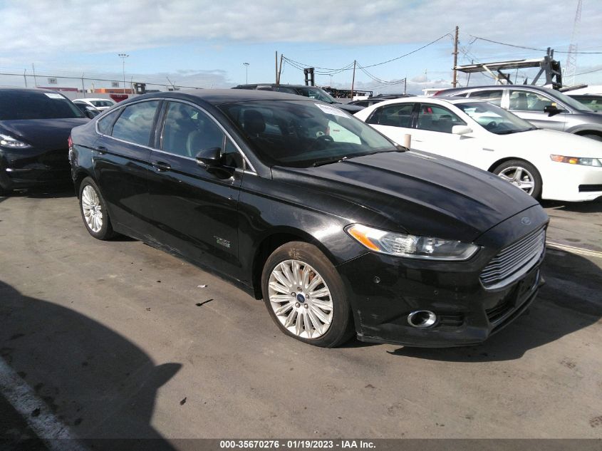 2013 FORD FUSION ENERGI SE LUXURY - 3FA6P0PU2DR242377