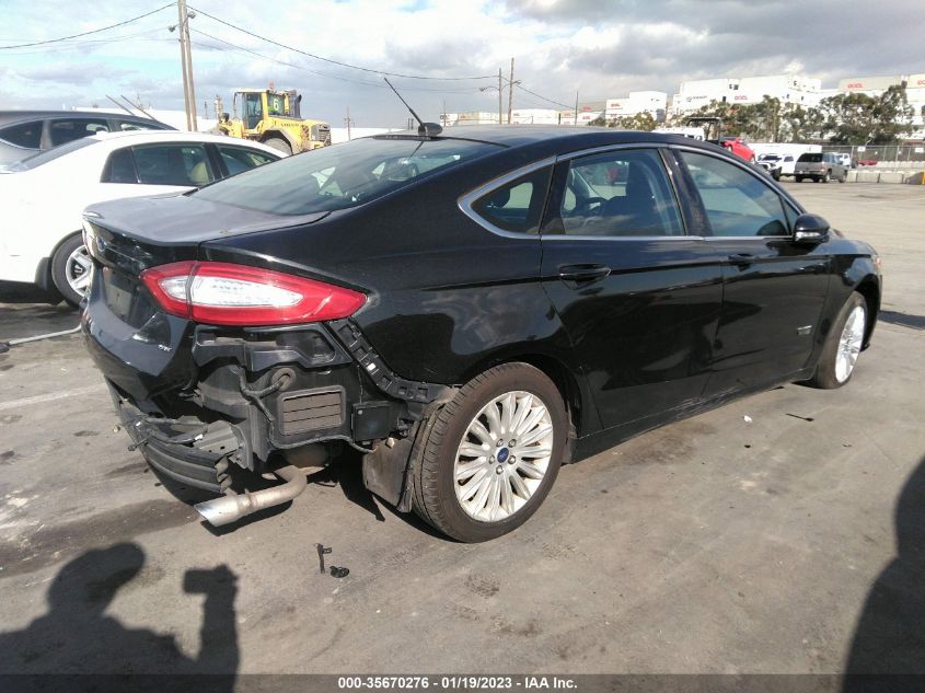 2013 FORD FUSION ENERGI SE LUXURY - 3FA6P0PU2DR242377
