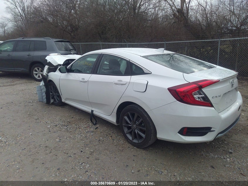 VIN 19XFC1F3XLE020955 2020 HONDA CIVIC SEDAN EX