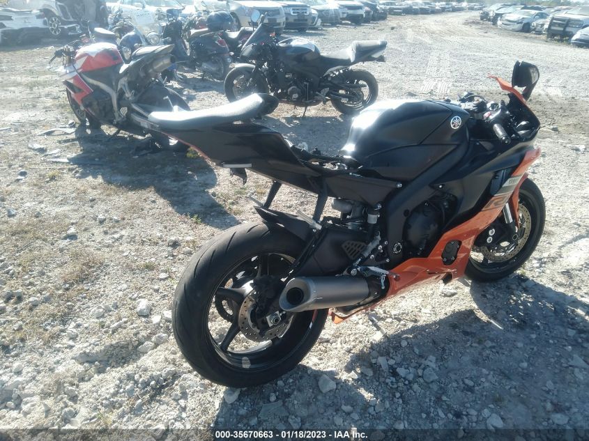 2020 YAMAHA YZFR6 JYARJ28E7LA007439