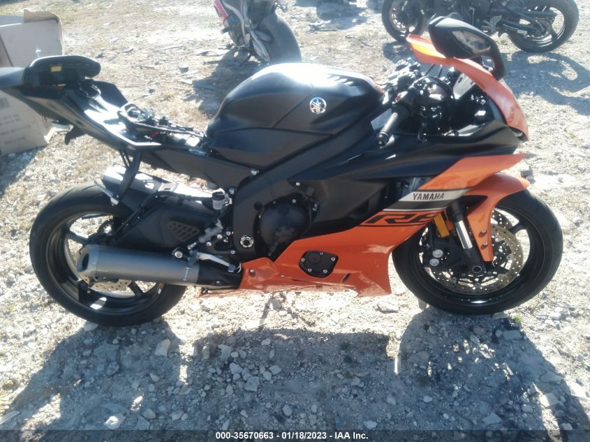 2020 YAMAHA YZFR6 JYARJ28E7LA007439