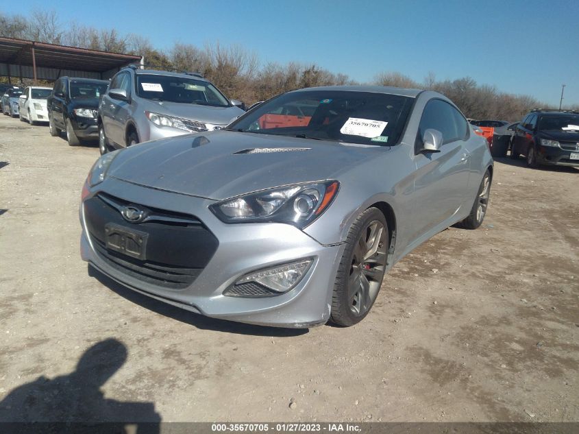 2013 HYUNDAI GENESIS COUPE 3.8 TRACK KMHHU6KJ1DU084016