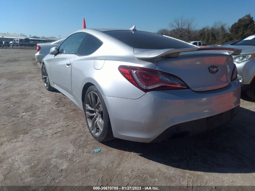 2013 HYUNDAI GENESIS COUPE 3.8 TRACK KMHHU6KJ1DU084016