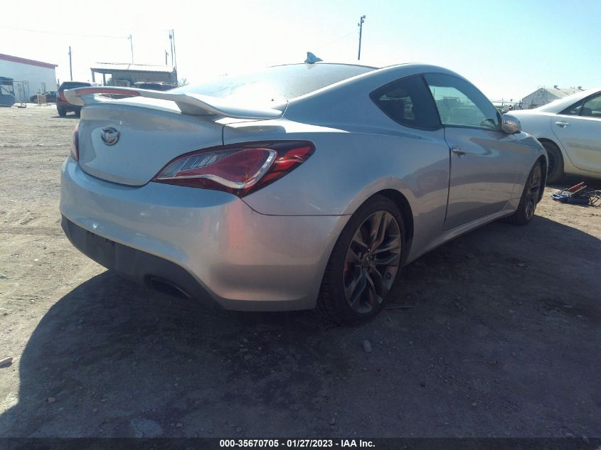 2013 HYUNDAI GENESIS COUPE 3.8 TRACK KMHHU6KJ1DU084016