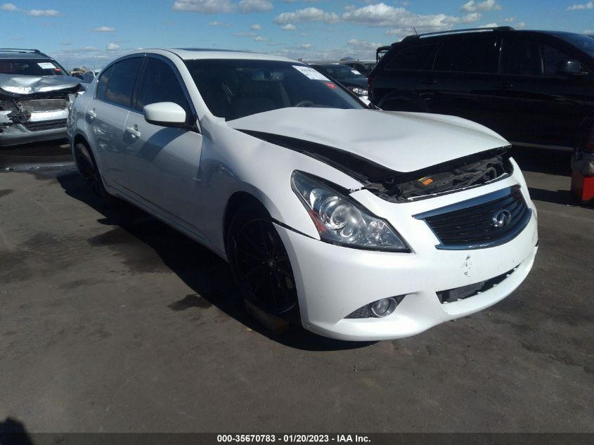 2013 INFINITI G37 SEDAN JOURNEY - JN1CV6AP2DM716669