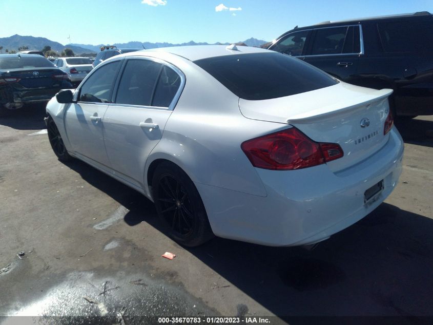2013 INFINITI G37 SEDAN JOURNEY - JN1CV6AP2DM716669