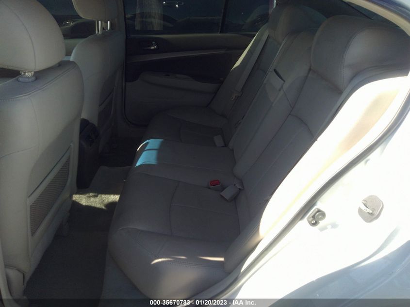 2013 INFINITI G37 SEDAN JOURNEY - JN1CV6AP2DM716669