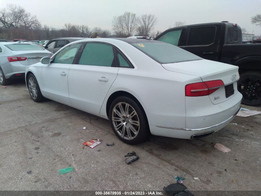 2015 AUDI A8 L 3.0T WAU3GAFD2FN001037