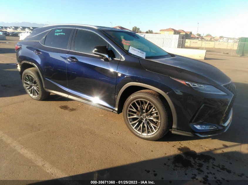 VIN 2T2YZMDA4LC213266 2020 LEXUS RX no.1