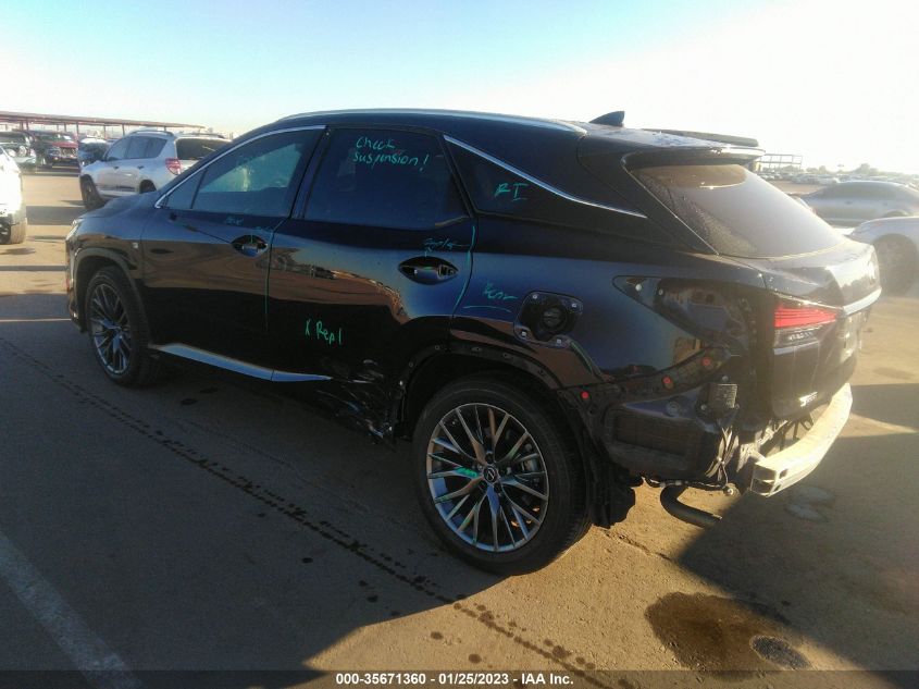 VIN 2T2YZMDA4LC213266 2020 LEXUS RX no.3