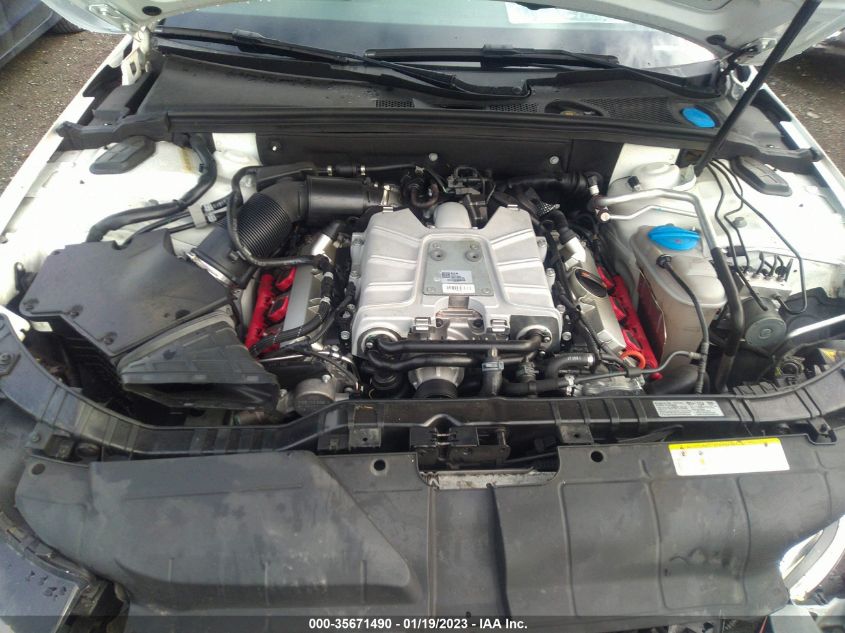 2013 AUDI S4 PREMIUM PLUS WAUDGAFL1DA186102