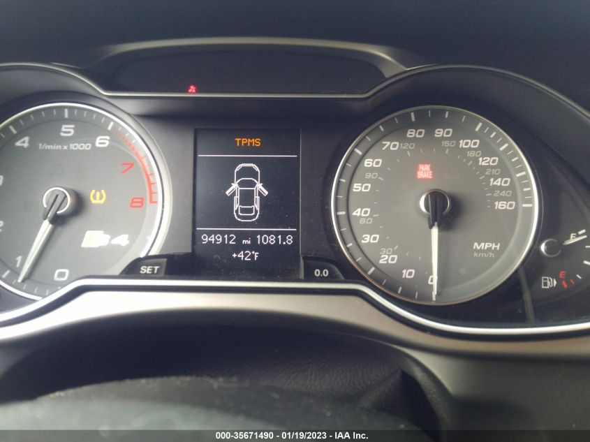 2013 AUDI S4 PREMIUM PLUS WAUDGAFL1DA186102