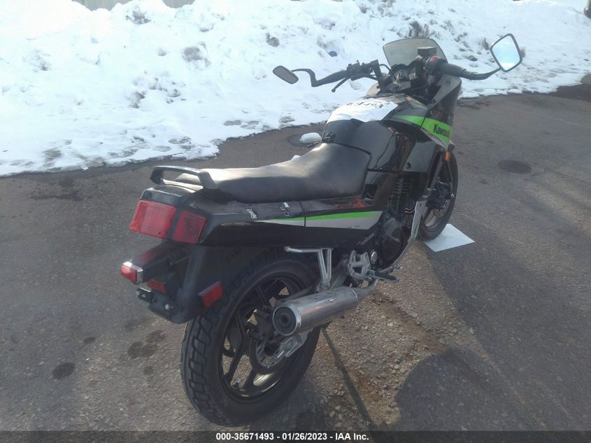 2005 KAWASAKI EX250 F JKAEXMF125DA13967