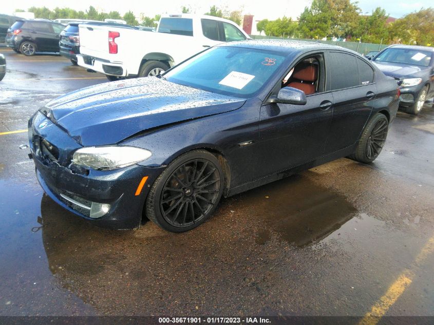 2013 BMW 5 SERIES 535I - WBAFR7C58DC829402