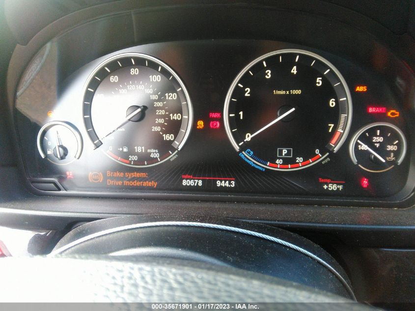 2013 BMW 5 SERIES 535I - WBAFR7C58DC829402