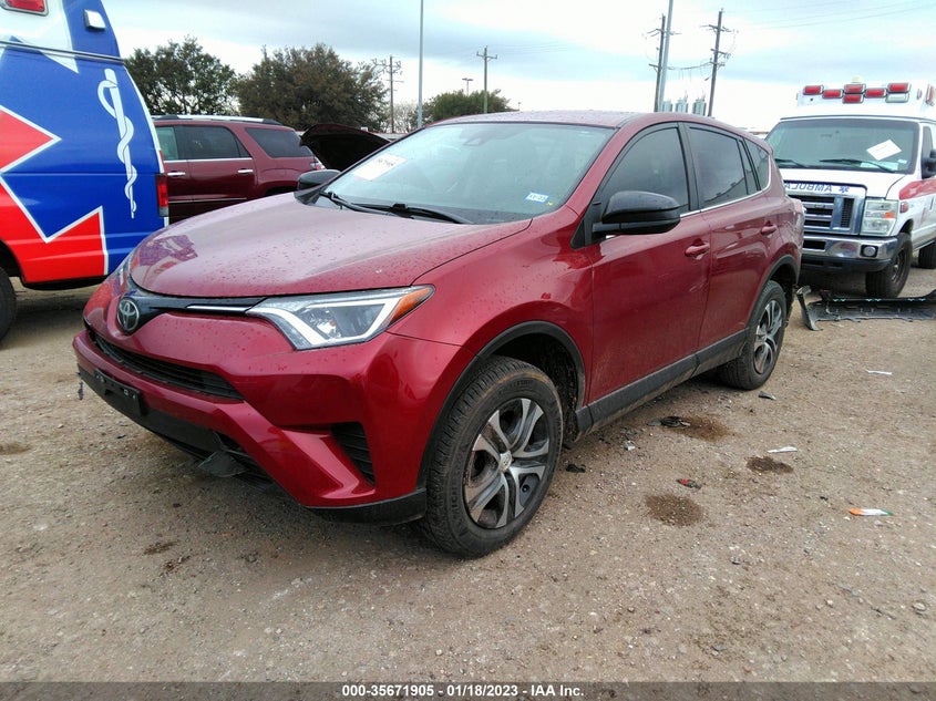 VIN 2T3ZFREV4JW487909 2018 TOYOTA RAV4 LE