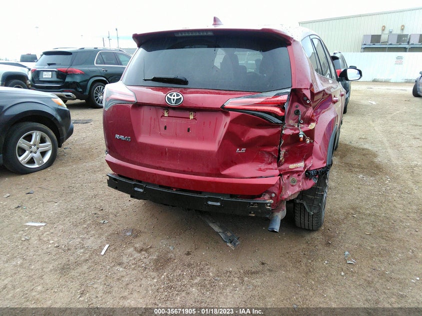 VIN 2T3ZFREV4JW487909 2018 TOYOTA RAV4 LE