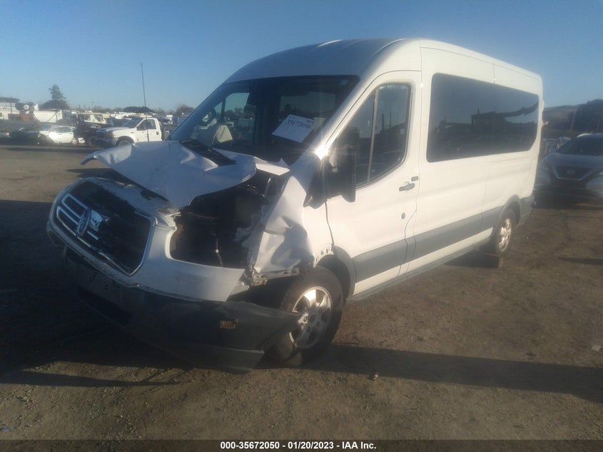 VIN 1FBAX2CM8JKA79826 2018 FORD TRANSIT PASSENGER WAGON XL/XLT