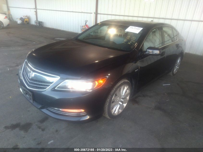 2014 ACURA RLX HYBRID ADVANCE PKG JH4KC2F90EC000084