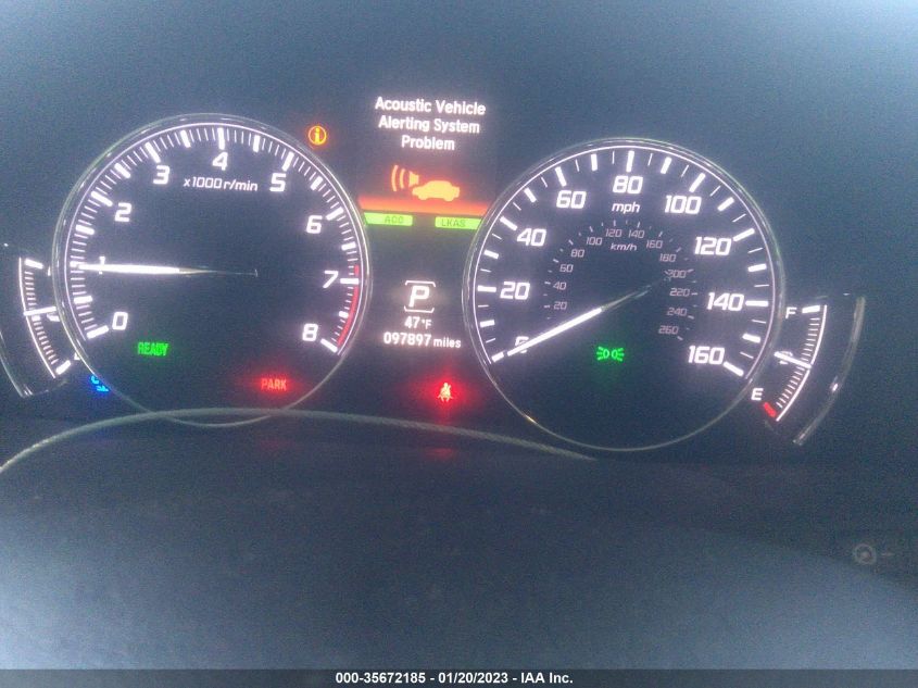 2014 ACURA RLX HYBRID ADVANCE PKG JH4KC2F90EC000084