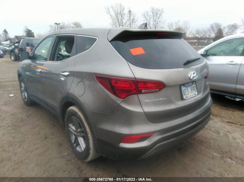 VIN 5XYZT3LB0HG433854 2017 HYUNDAI SANTA FE SPORT no.3