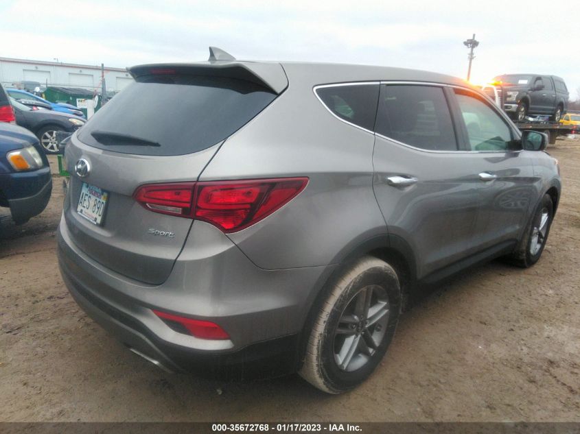 VIN 5XYZT3LB0HG433854 2017 HYUNDAI SANTA FE SPORT no.4