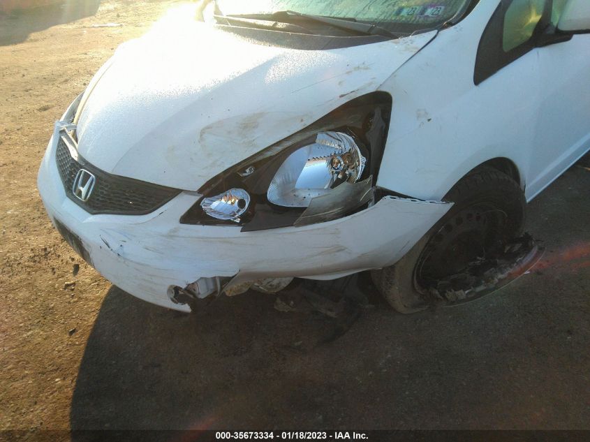2013 HONDA FIT JHMGE8H38DC001221