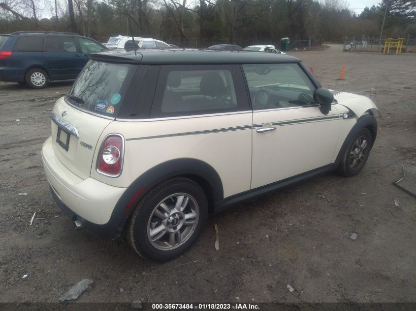 2013 MINI COOPER HARDTOP - WMWSU3C51DT683088