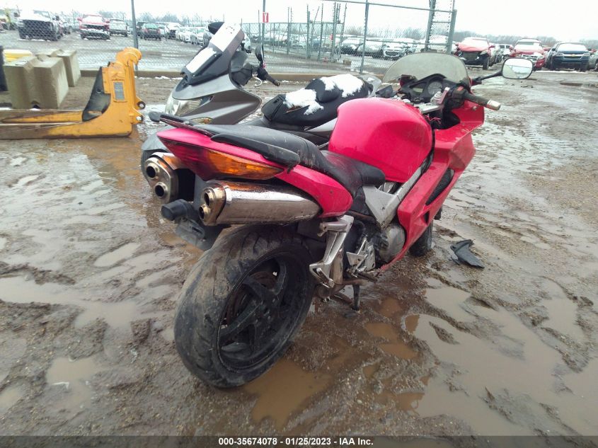 2002 HONDA VFR800 JH2RC46152M401195