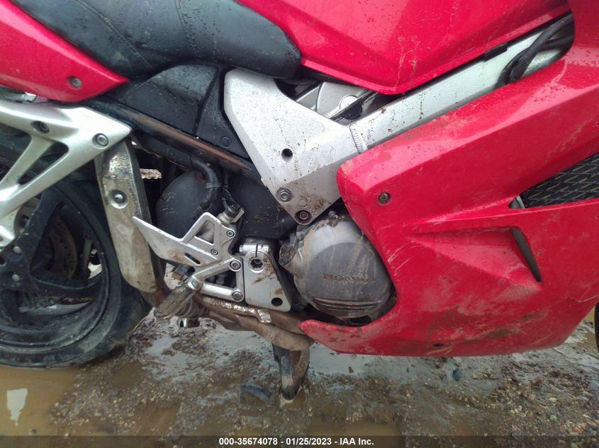2002 HONDA VFR800 JH2RC46152M401195