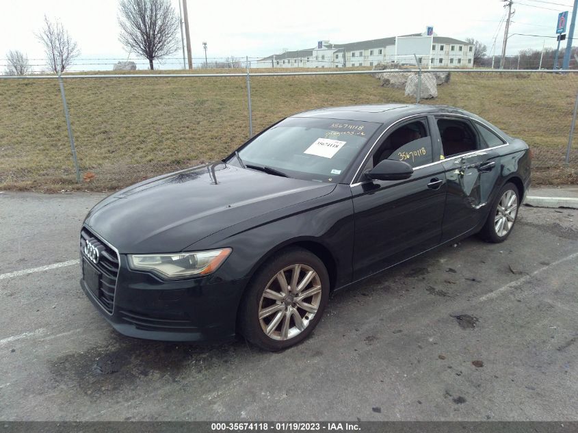 2013 AUDI A6 2.0T PREMIUM PLUS - WAUGFAFC2DN009048
