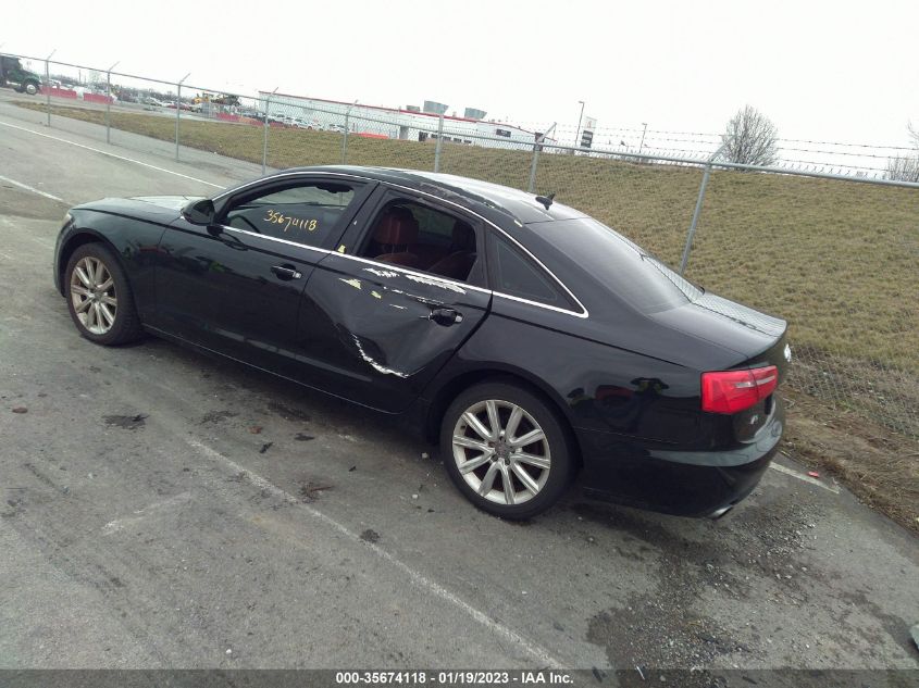 2013 AUDI A6 2.0T PREMIUM PLUS - WAUGFAFC2DN009048