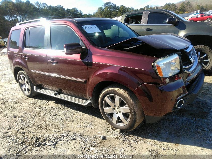 2015 HONDA PILOT TOURING - 5FNYF3H95FB030160
