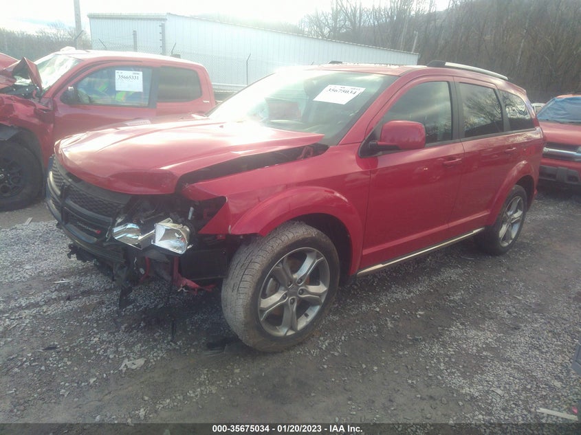 VIN 3C4PDCGG7HT613951 2017 DODGE JOURNEY CROSSROAD