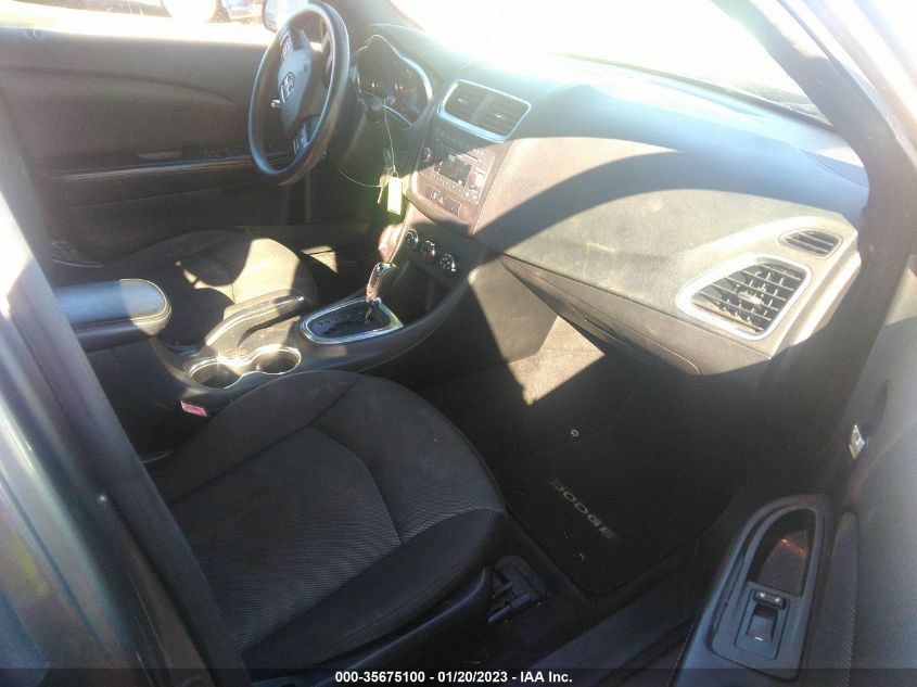 2013 DODGE AVENGER SE 1C3CDZAB7DN615907