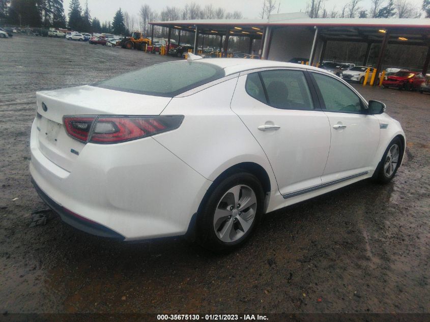 2014 KIA OPTIMA HYBRID LX - KNAGM4AD1E5068102