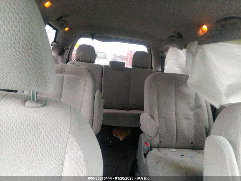 2013 TOYOTA SIENNA LE - 5TDJK3DC1DS050381