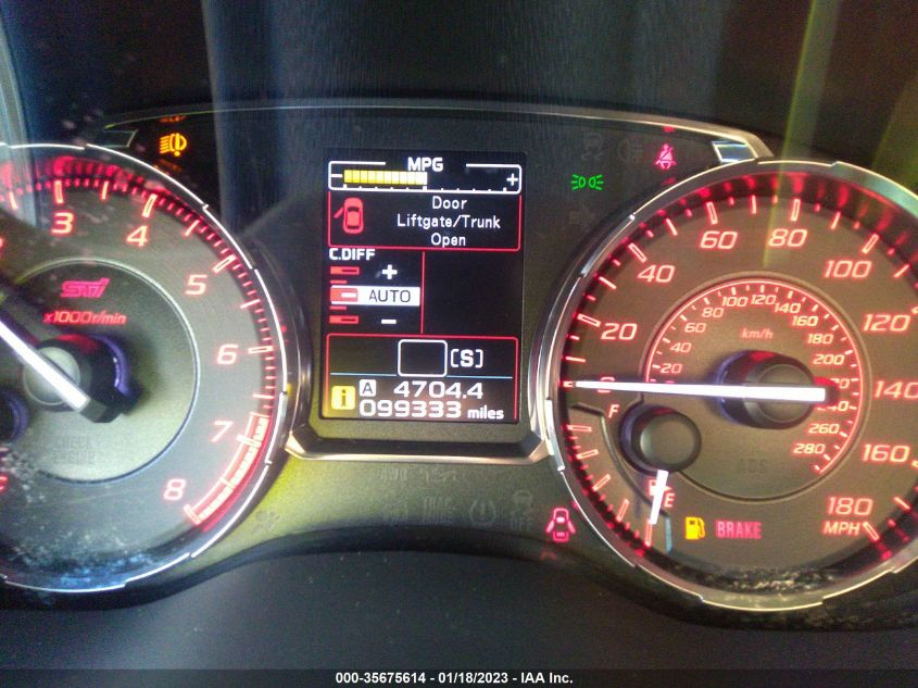 2015 SUBARU WRX STI LIMITED JF1VA2S6XF9837526