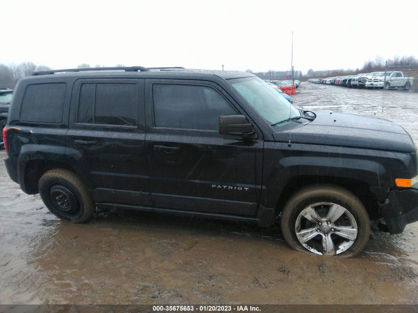 2013 JEEP PATRIOT LATITUDE 1C4NJRFB2DD234459