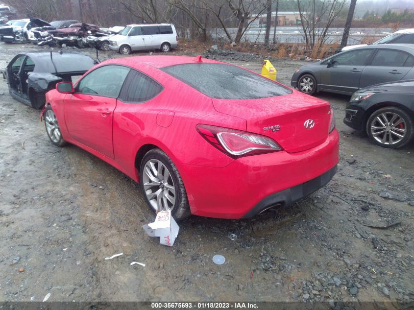 2013 HYUNDAI GENESIS COUPE 2.0T KMHHT6KD8DU111547