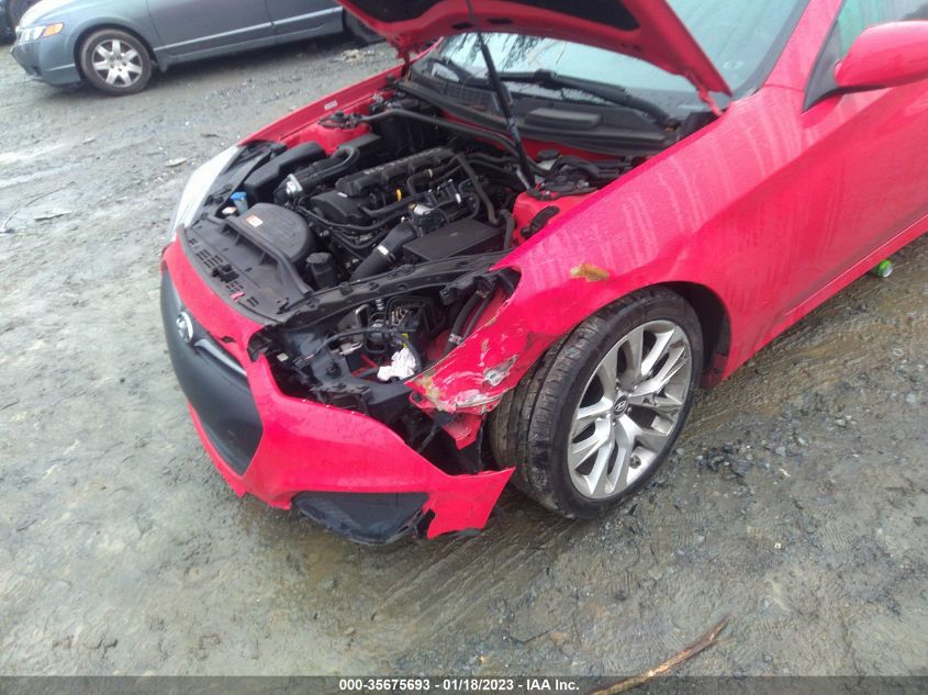 2013 HYUNDAI GENESIS COUPE 2.0T KMHHT6KD8DU111547