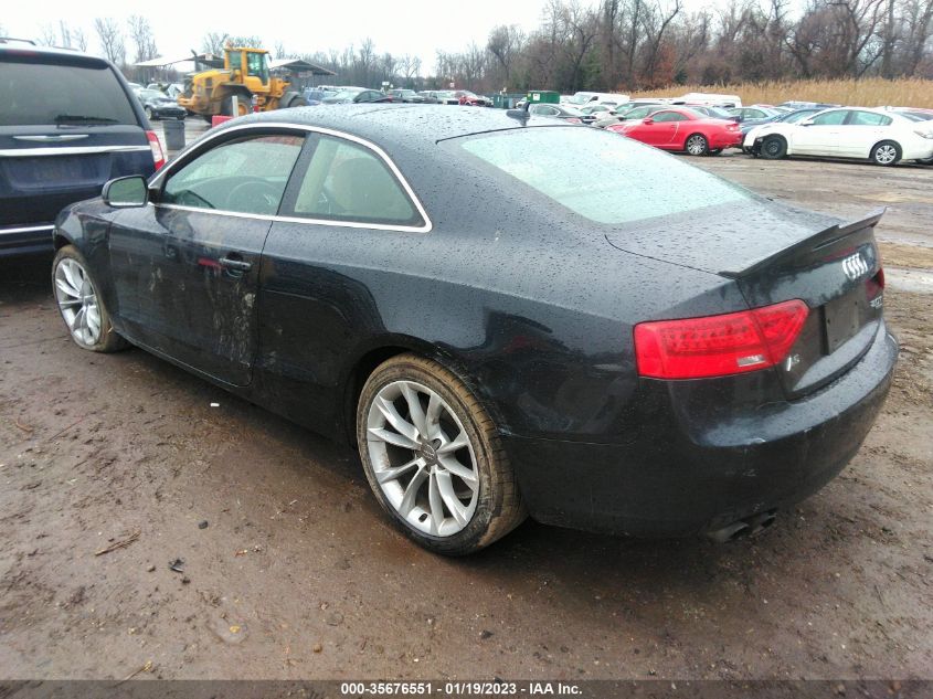 2013 AUDI A5 PREMIUM PLUS WAULFAFR5DA001634