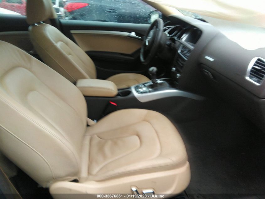2013 AUDI A5 PREMIUM PLUS WAULFAFR5DA001634