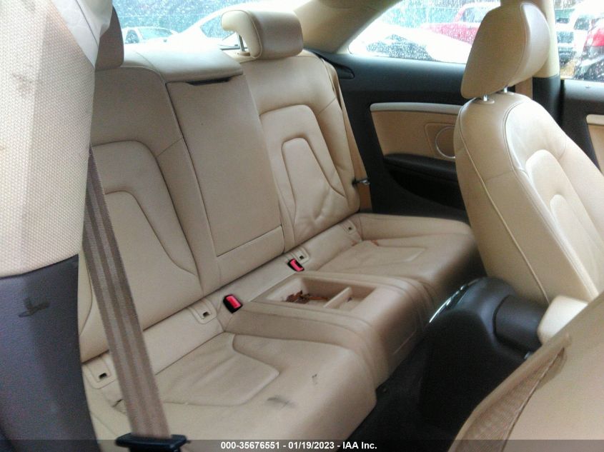 2013 AUDI A5 PREMIUM PLUS WAULFAFR5DA001634