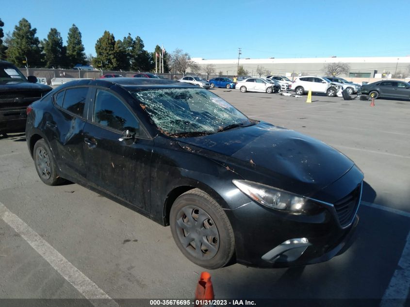 2014 MAZDA MAZDA3 I SPORT - JM1BM1U70E1200792