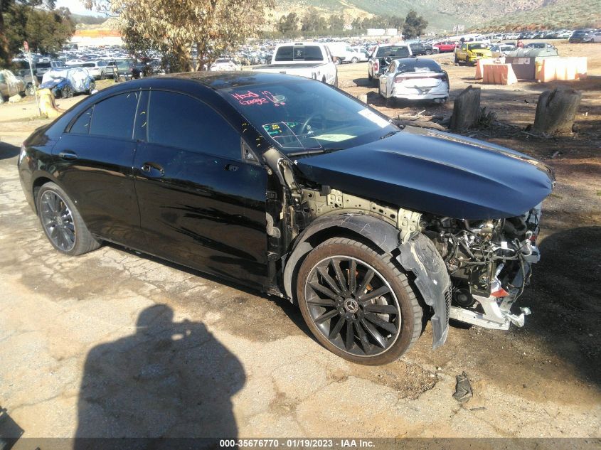 2022 MERCEDES-BENZ CLA CLA 250 - W1K5J4GB0NN270380