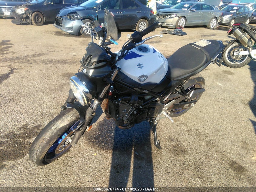 VIN JS1VP55A3H2100961 2017 SUZUKI SV650